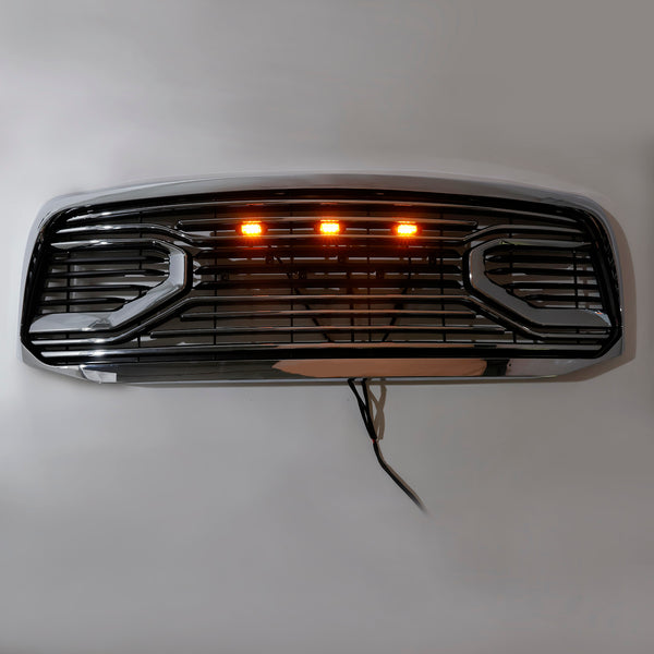 Dodge RAM 1500 2006-08 RAM 2500 06-09 Chrome Front Bumper Grill Grille