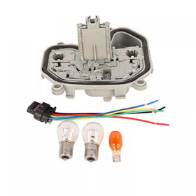 2015-2023 Jeep 2PCS Rear Tail Light Bracket & Plug Bulb 68270837AA 68270892AA Generic