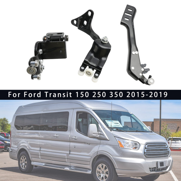 2015-2020 Ford Transit-350 HD 3PCS Right Side Sliding Door Hinge Roller BK3Z-1525028-A BK3Z1525028A Generic