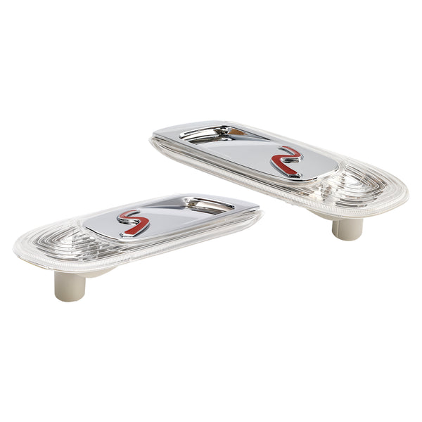 2014-2021 MINI F55 F56 F57 S Pair Side Marker Lamp Turn Signal Light Housing 63137298351 63137298352 Generic