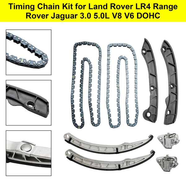 2010-2012 Range Rover Timing Chain Kit LR051008 LR072638 LR051011 LR051012 Generic