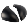 Side Mirror Covers Rearview Housing Matte Black for Peugeot 207 Hatchback