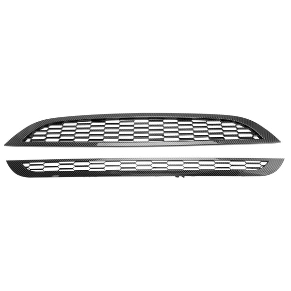 2002-2006 Mini Cooper R50 R52 R53 2Pcs Honeycomb Mesh Front Grille Grill Generic