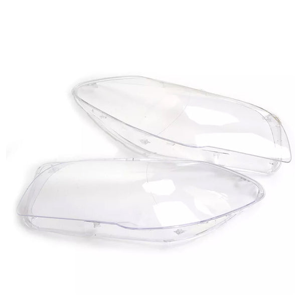 2010-2013 BMW 5 Series F10 2PCS Front Headlight Lens Cover Lampshade Left + Right 63117271912 63117271911 Generic