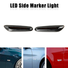 2006-2012 BMW 3 E91 Wagon Led Sequential Blinker Side Indicator Turn Signal 63137165741 63137165742 Generic