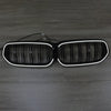 2020-2025 BMW 6 Series G32 Double Slat Black Front Kidney Grill Grille Generic