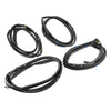 2006-2011 Honda Civic 4Pcs Door Weatherstrip Silence Opening Gasket 72310-SNE-A01 72350-SNE-A01 Generic