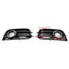 2011-2014 AUDI A1 8X 2PCS Fog Light Grille Front Bumper Grill Cover 8X0807681A 8X0807682A Generic