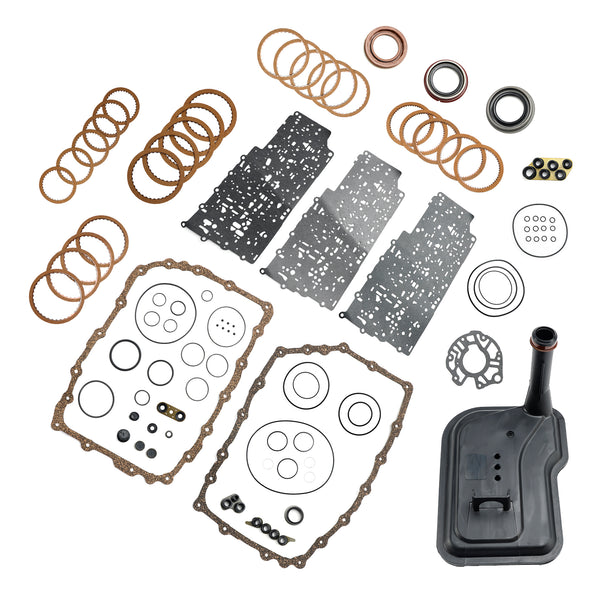 2006-2010 Am General Hummer-H2, SUT 6 SP R/4WD V8 6.0L 6.2L 6L80E 6L80 Transmission Master Rebuild Kit 24236931 34664P Generic