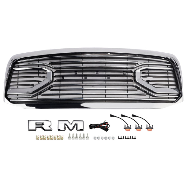 Dodge RAM 1500 2006-08 RAM 2500 06-09 Chrome Front Bumper Grill Grille