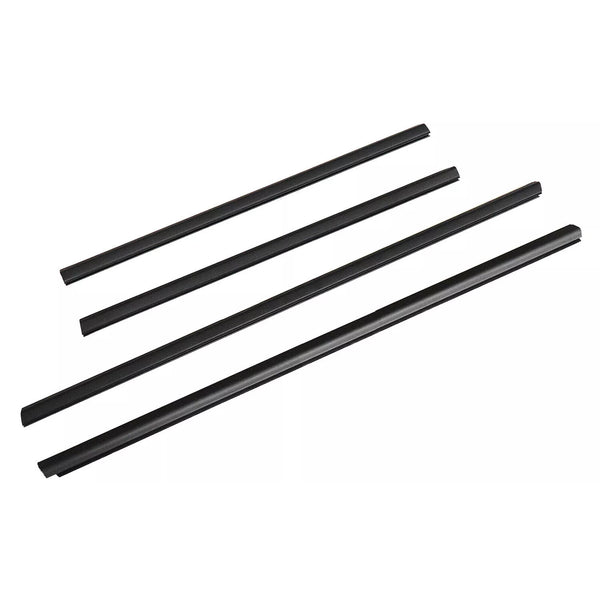 2008-2013 Honda Fit Jazz 4pcs Door Belt Weatherstrip Molding Seal Generic