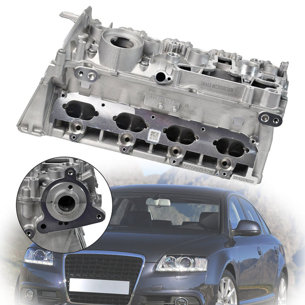 2012-2014 Audi A6 2.0 EA888 2.0T Engine Cylinder Head  & Valves 06H103064L Generic
