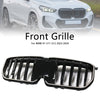 2023-2024 BMW X1 U11 U12 Gloss Black Front Bumper Kidney Grill Grille Generic