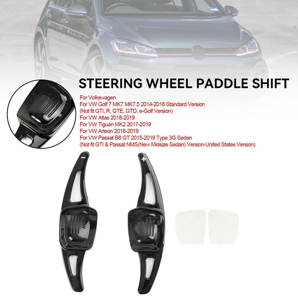 2015-2019 Volkswagen Passat B8 GT Type 3G Sedan Steering Wheel Shift Paddle Shifter Extended Generic