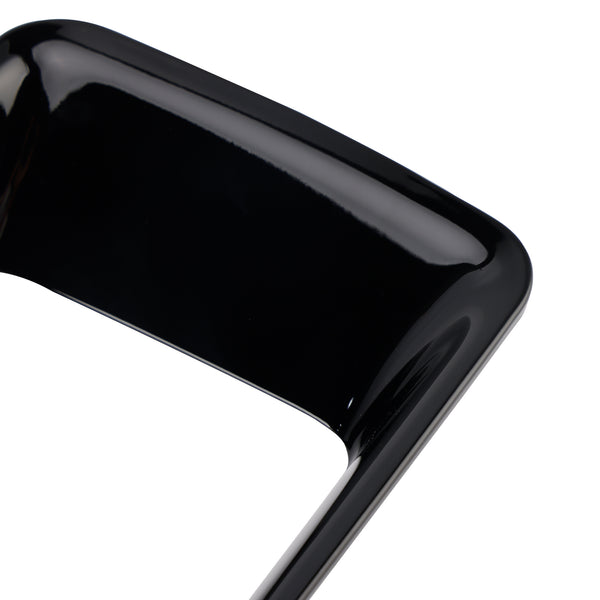 Gloss Black Front Air Duct Frame 51117255117 Fit Mini R55 R56 R57 R58 R59 JCW S