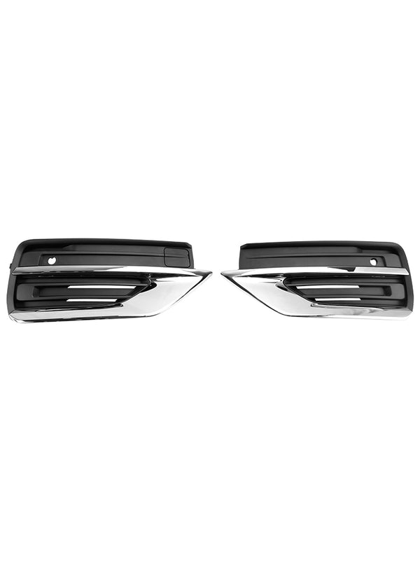 2021-2024 Volvo XC90 2PCS Front Bumper Fog Grille Fog Lamp Grille Generic