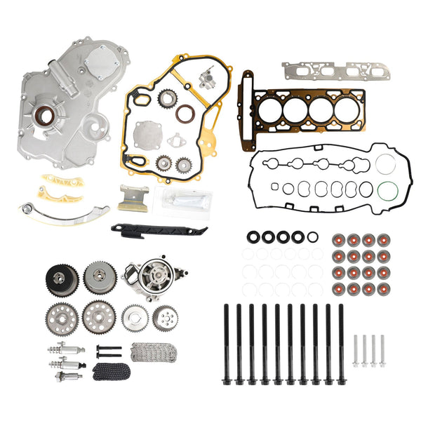 2013-2014 BUICK VERANO 2.0L 1998CC Timing Chain Kit Oil Pump Selenoid Actuator Gear Cover Kit Generic