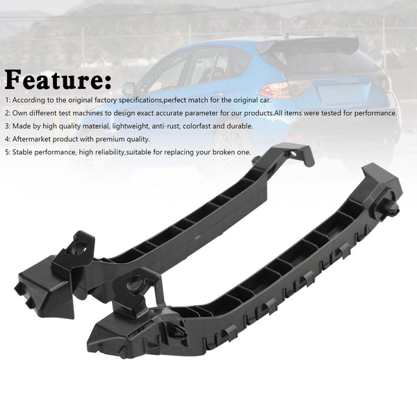 2008-2014 Subaru Impreza WRX STI Front LEFT+RIGHT Bumper Bracket 57707FG122 57707FG132 Generic