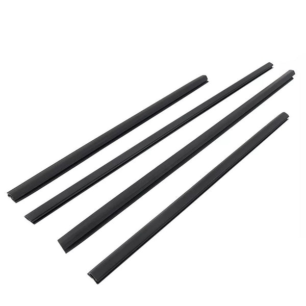 2008-2013 Honda Fit Jazz 4pcs Door Belt Weatherstrip Molding Seal Generic