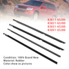 4PCS Door Glass Belt Outer Molding Weatherstrip For Suzuki Grand Vitara 09-13