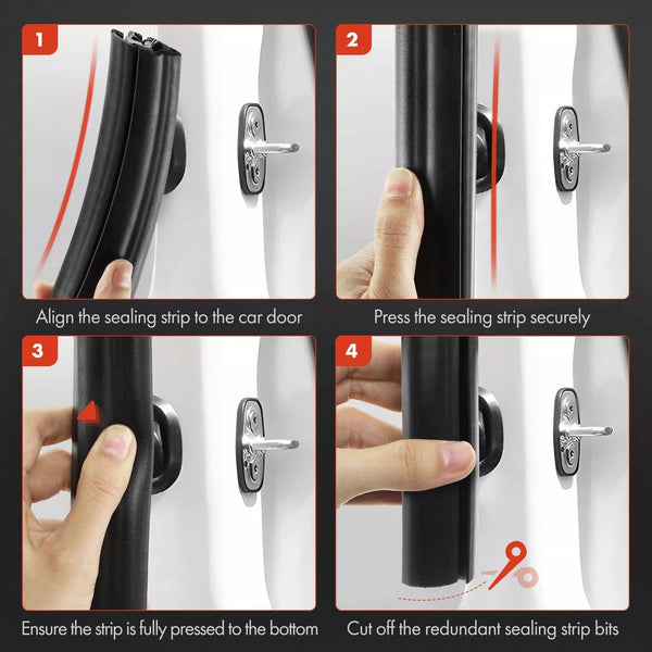 2000 Chevrolet Tahoe 2x Front Door Weatherstrip Seal Kit AM-35015073 15758703 Generic