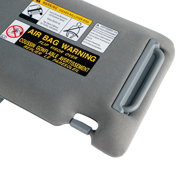 Gray Left Side Sun Visor 74320-04181-B1 For Toyota Tacoma 2005-2015