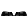 2016-2018 Audi A4 B9 Standard Version into RS4 Style 2PCS Front Fog Light Grille Lower Bumper Grill 8W0 807 681 R 8W0 807 682 R Generic