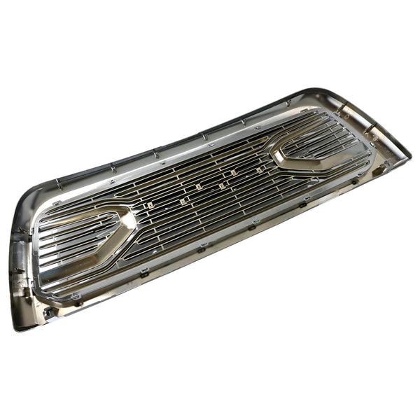 2010-2018 Ram 2500/3500 Laramie Chrome Front Bumper Grille W/ Led Light