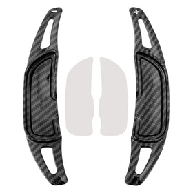 Carbon Look Steering Wheel Paddle Shifter Extension For Mercedes Benz AMG