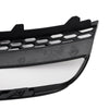 Gloss Black Front Fog Light Grill Covers Fit Audi A3 8V Sedan 2013-2016