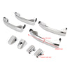 2020-2022 Chevrolet Silverado 3500 HD 4pcs Exterior Door Handle Chrome 14575050 Generic