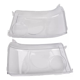 2006-2009 Land Range Rover Sport 2PCS Headlight HeadLamp Lens Cover LH+RH XBC501642LZN Generic