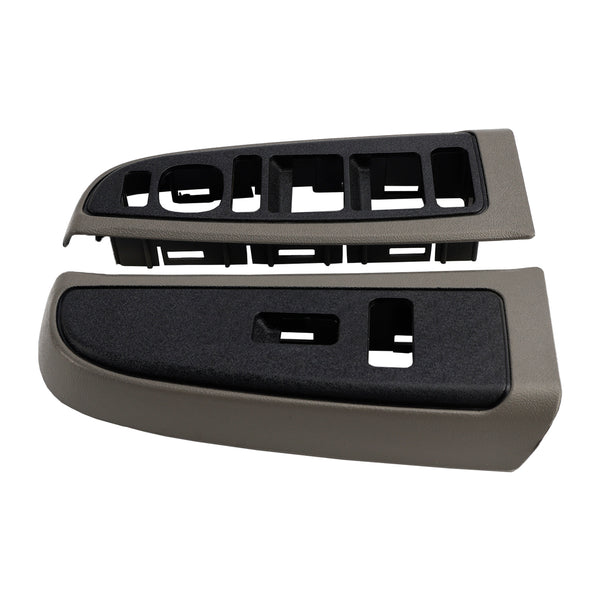 For 2004-2006 Chevrolet Avalanche 1500 Front Tan Window Switch Trim Bezel 89045119 89045129 Generic