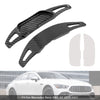 Carbon Look Steering Wheel Paddle Shifter Extension For Mercedes Benz AMG