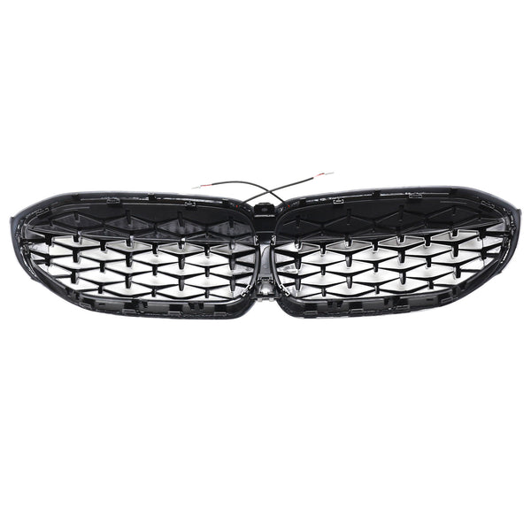 2019-2022 BMW 3 Series G20 Chorme Diamond Kidney Grille Grill 51138072085 Generic