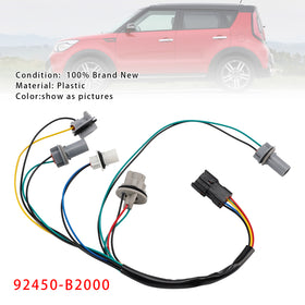 LH or RH Tail Lamp Harness NON-LED 92450-B2000 For Kia Soul 2013-2019