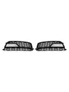 2013-2016 AUDI A5 S-Line / S5 2PCS Front Fog Lamp Black Grille Grill 8T0 807 681 K 8T0 807 682 K Generic