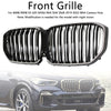 2019-2022 BMW X5 G05 M-Performance Double Slat Black Front Kidney Grille 51137454887 Generic