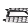 2013-2015 AUDI A4 S-line S4 2PCS Bumper Fog Light Lamp Cover Grille 8K0 807 682M 8K0 807 681L Generic