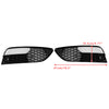 2012-2016 Audi A3 S3 Standard Version 2PCS Front Bumper Fog Light Cover Grille 8V3807681 8V3807682 Generic