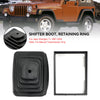 1997-2004 Jeep Wrangler TJ Shifter Boot Retainer Bezel Ring Manual Trans 52078558 53000056 Generic