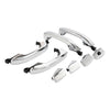 2020-2022 Chevrolet Silverado 3500 HD 4pcs Exterior Door Handle Chrome 14575050 Generic