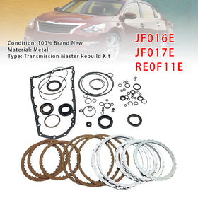 JF016E JF017E RE0F11E CVT Transmission Master Rebuild Kit Clutch Plates