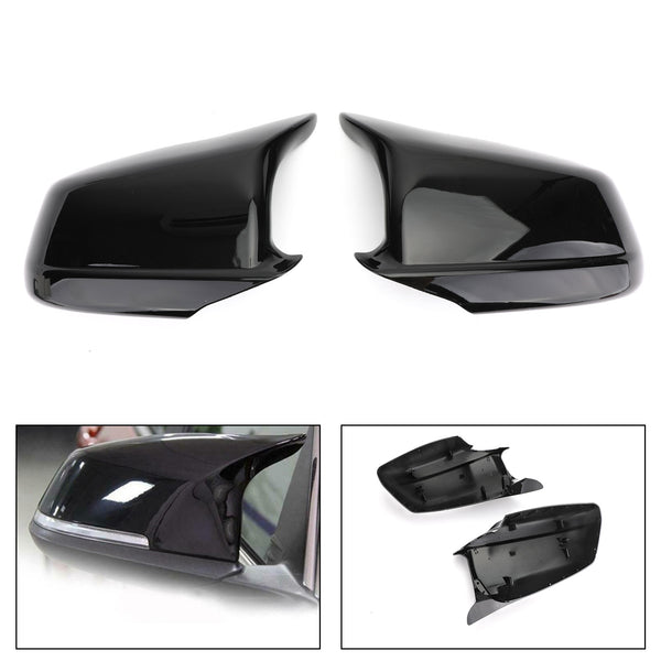 2011-2013 BMW F10 F11 5-Series Sedan 520i,523i,525i,528i,530i,535i,550i 2011-2013 Pre-LCI Door Side Wing Mirror Cover Cap Black Generic