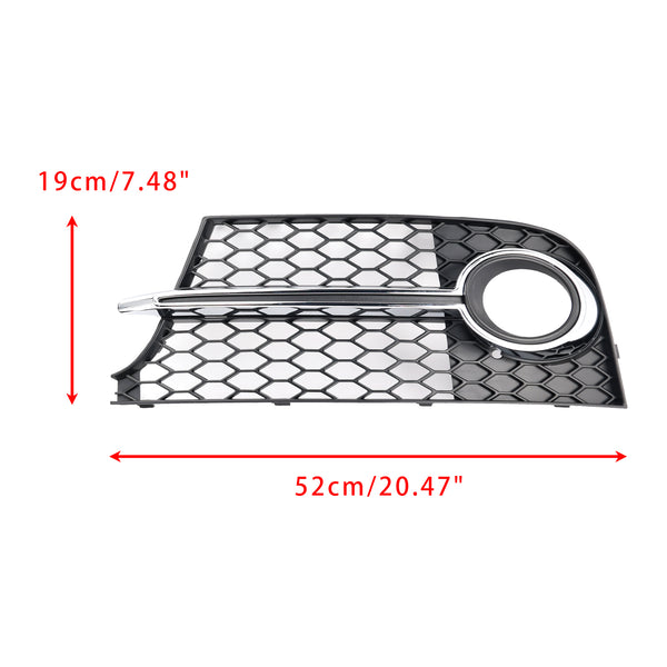 2011-2014 Audi TT MK2 S-LINE TTS Chrome Front Bumper Fog Light Grille 8J0807681KT94 8J0807682KT94 Generic