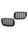 BMW X-Series X5 E53 2004-2006 Gloss Black Front Kidney Grille Grill