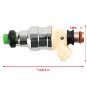 1990-1993 Mazda B2200 2.2L Fuel Injector INP-081 F2G8-13-250 INP081 F2G813250 Generic