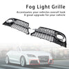2011-2014 Audi TT MK2 S-LINE TTS Chrome Front Bumper Fog Light Grille 8J0807681KT94 8J0807682KT94 Generic