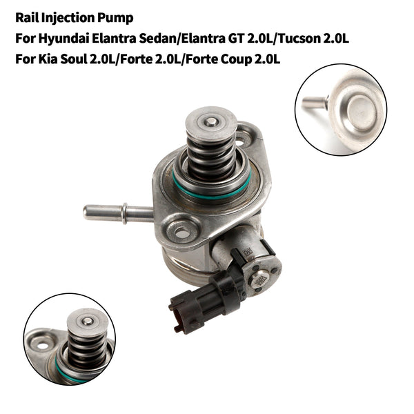 2014-2017 Hyundai Elantra GT 2.0L Direct Injection High Pressure Fuel Pump 353202E100 HM10052 AU108002S01 Generic