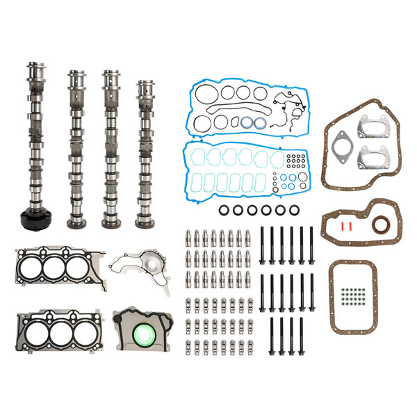 2011-2016 Chrysler Town & Country 3.6L V6 Camshafts Rockers Lifters Gaskets Kit 5184380AG 5184378AG Generic